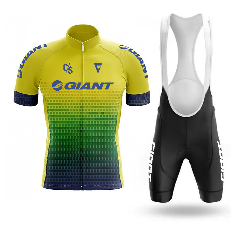 Cycling Bib Shorts - Camisa de ciclismo gigante para homens,
