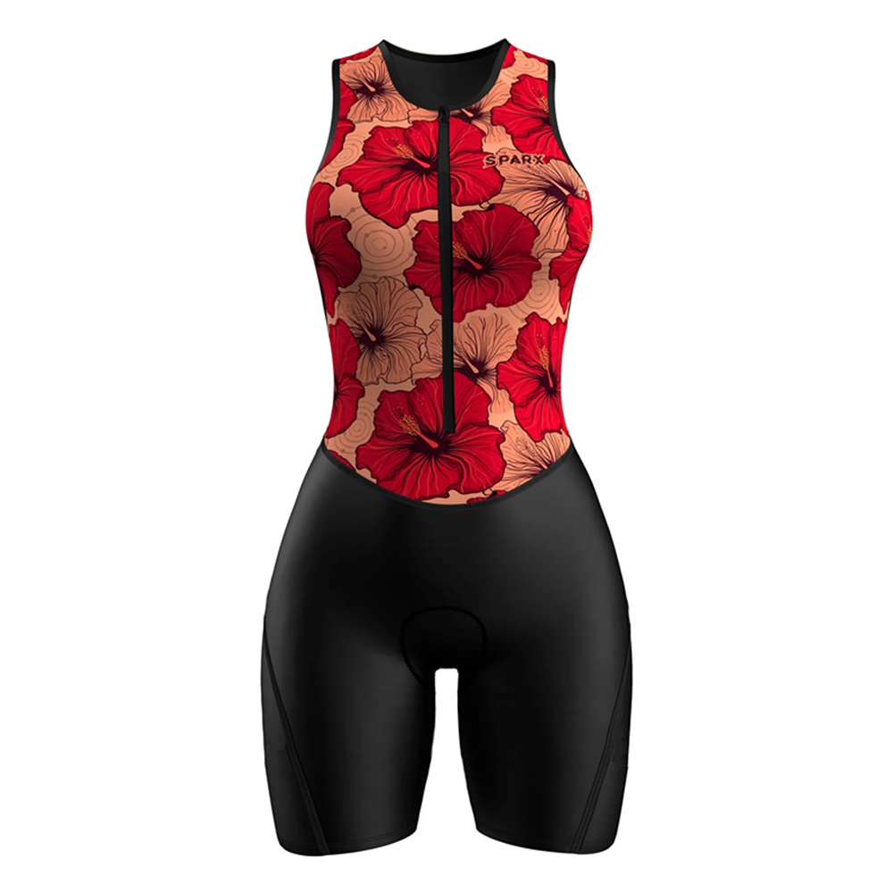 Cycling Gear Jersey - Sparx-Sport Triathlon Terno De Corrida Para