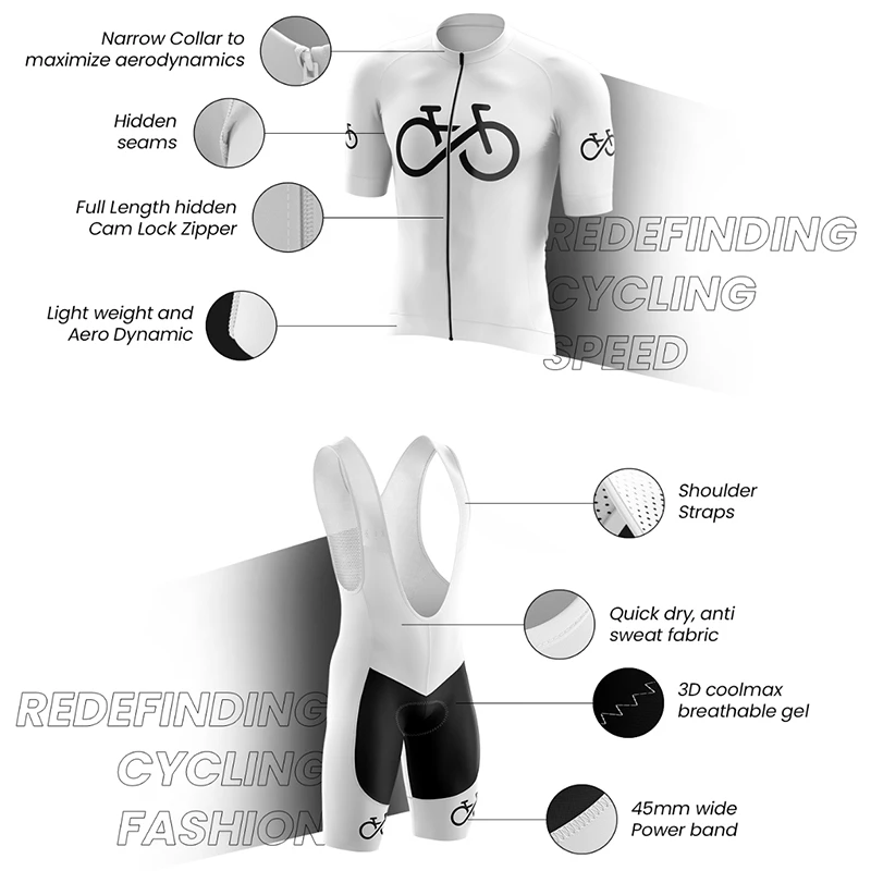 Kit de Ciclismo de Verão Decat - Cycling Bib Shorts avaliação e preço