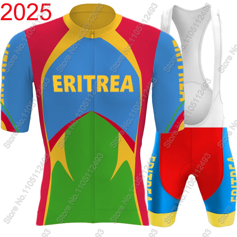 2025 eritreia equipe nacional  - Cycling Bib Shorts avaliação e preço